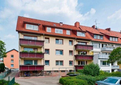 Frisch renovierte 2-Zimmer-Wohnung mit Balkon!