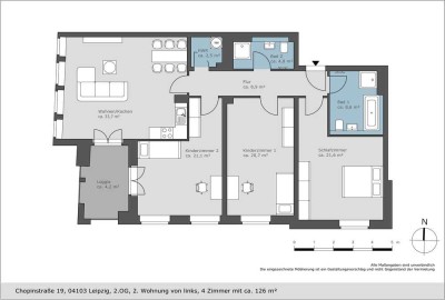 Erstbezug in Citynaher Wohnlage- hochwertige 4 Zimmer Wohnung mit Balkon