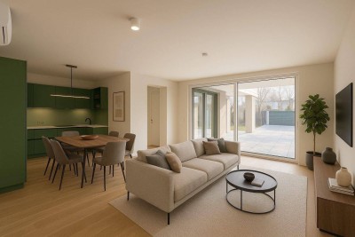ERSTBEZUG - Möblierte helle GARTENWOHNUNG mit 3 Schlafzimmer