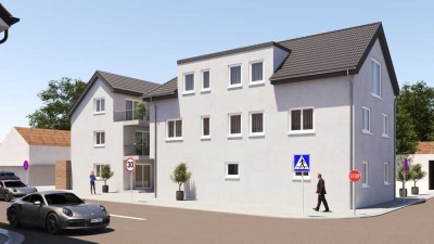 NEUBAU KFW 40_Etagenwohnung 3ZKB in Worms zum Verkauf