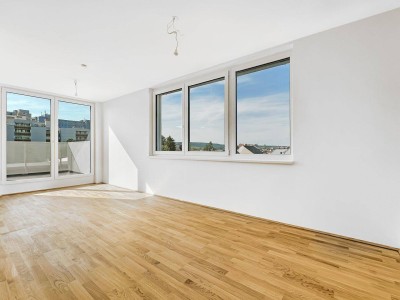 2-Zimmer Wohnung im 4. Stock | 8,45 m² Terrasse | 39,86 m² Wohnfläche