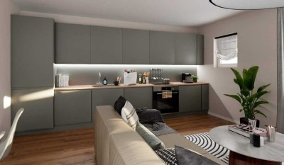 Großzügige Familienwohnung mit Balkon und Aufzug