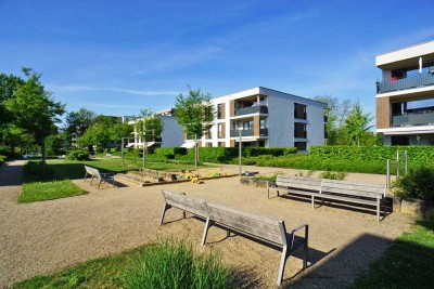 Franklin Garden: Balkon + Dusche