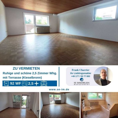 Ruhige, schöne 2,5 Zimmer Whg in Kieselbronn mit Terrasse