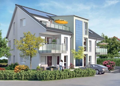 Neubau! 3-Zimmer-Wohnung mit Balkon und Albblick