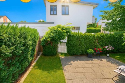Stilvolle, renovierte 3 Zi-Wohnung mit Balkon und Garten
