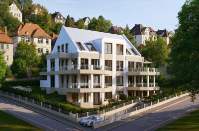 NEUBAU Luxuriöses Apartment inkl. Gym, Terrasse & priv. Garten mit Spa im Komponistenviertel