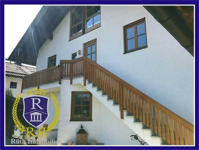 5 Zimmer Galerie-Wohnung mit Garten & Garage in Brannenburg