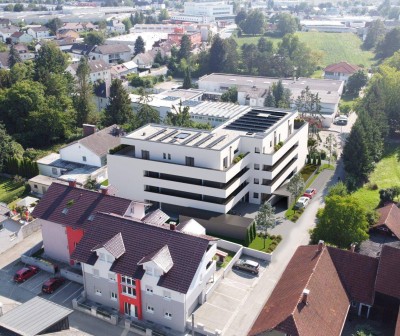 Fertiggestellt! Hochwertige Neubau 3-Zimmer Wohnung mit Balkon!