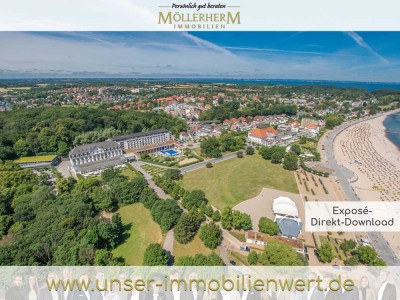 Sonnenuntergänge am Meer: Ferienwohnung mit unverbaubarem Ostseepanorama