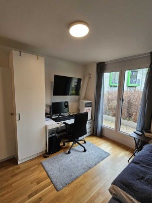 Möbiliertes Studentenappartment mit Smart-TV Lösung