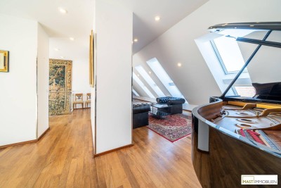 Penthouse-Charme: Exklusive Maisonette mit Dachterrasse