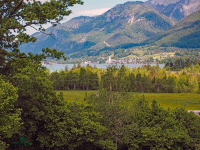 Klassisches Landhaus mit traumhaftem Wolfgangseeblick in Alleinlage