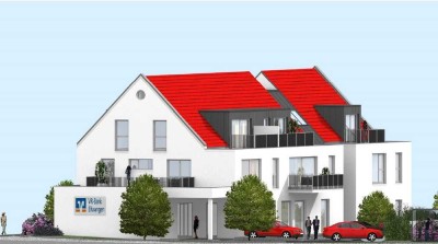 Komfortable Neubauwohnung im Dachgeschoss in Röhlingen