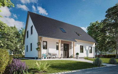Haus mit ELW, massiv gebaut, Preis inkl. Grundstück