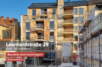 PROVISIONSFREI! Neubauprojekt - St.Leonhard! Große 4-Zimmerwohnung mit Innenhofbalkon!
