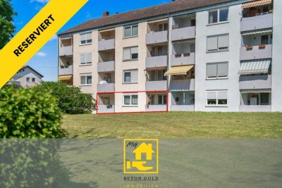 Vermietete 4 Zi.Wohnung mit viel Potential