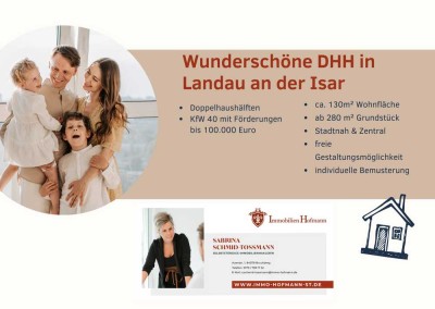 ACHTUNG !!! Pre-Sale gestartet: Individuell planbare KfW 40-DHH in bester Lage !!!