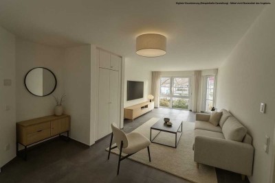 Frisch kernsanierte moderne und helle Wohnung nähe Magdeburg, Erstbezug nach Sanierung