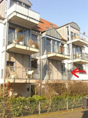 Komfortwohnung Niedrigenergie 50m² Balkon Stellplatz