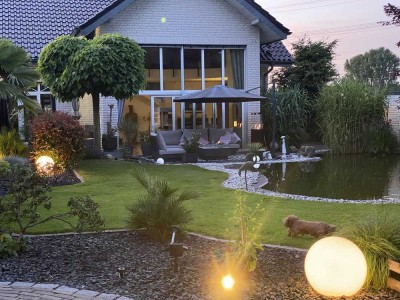 Exklusives Einfamilienhaus mit Wellnessgarten - Wohnen auf höchstem Niveau