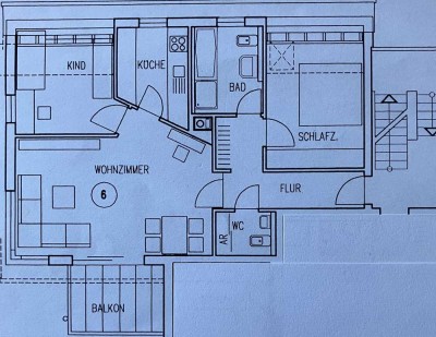 Geschmackvolle 3-Zimmer-Wohnung mit geh. Innenausstattung und EBK in Pliezhausen