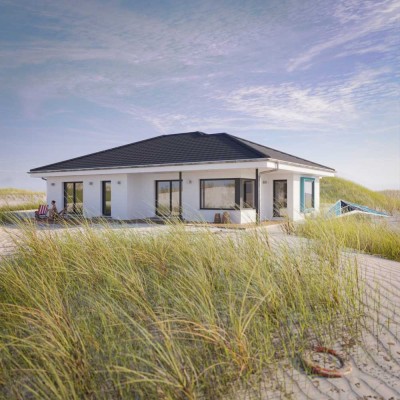 Bungalow für die dreiköpfige Familie