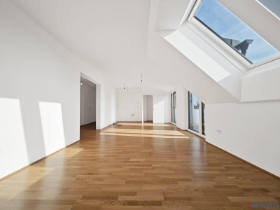 Erstbezug | Helle 3-Zimmer-Neubauwohnung mit hofseitigem Balkon | sofort bezugsbereit | Luftwärmepumpe | Wanne &amp; Dusche