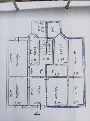 3-Zimmer Altbauwohnung mit Terrasse in Lüneburg