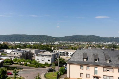 Trier-Feyen neue Maisonettewohnung mit moderner Heiztechnik und toller Weitsicht