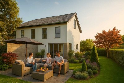 Modernes Haus Doppelhaushälfte, Neubau inkl. Grundstück, 4xDHH