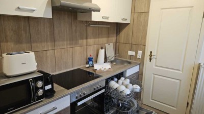 Möbliertes 1-Zimmer-Apartment (28 m²) mit eigener Küche & Bad – all inclusive