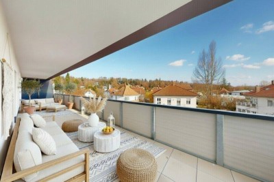 Weitblick, Wohngefühl, Wohlfühlplatz: 3-Zimmer-Penthouse-Wohnung in Bestlage von Mariatrost