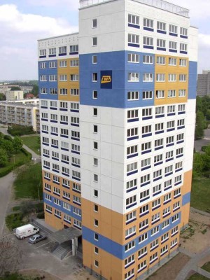 Single-Wohnung mit Aufzug im sanierten Hochhaus in Mockau