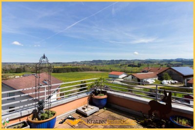 Penthouse mit phänomenalem Panoramablick in die Berge