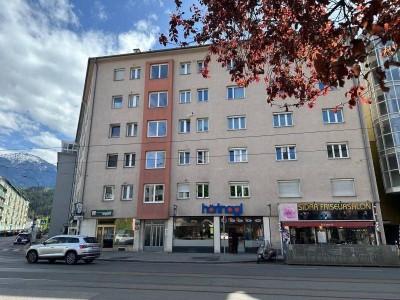 Helle, freundliche 3-Zimmer-Wohnung in Pradl mit guter Raumaufteilung und Sanierungsbedarf!