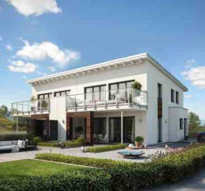 Neubau-Doppelhaushälfte in Oberhausen - Qualität trifft Design