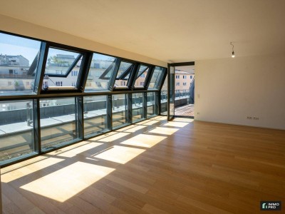 Großzügige 3-Zimmer Wohnung mit Dachterrasse im 2. Bezirk in Wien!