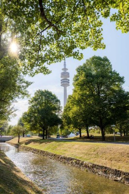 Direkt am Olympiapark! & Sofort Bezugsfrei! vollmöbliert