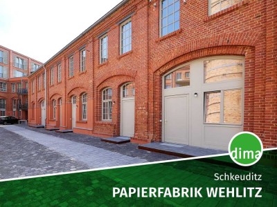 ERSTBEZUG sanierte Papierfabrik | Maisonette-Whg. mit Garten, Südwest-Terrasse, Gäste-WC, EBK mögl.