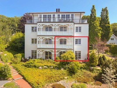 Möbliertes Ferienapartment mit Balkon & Terrasse in parkähnlicher Anlage