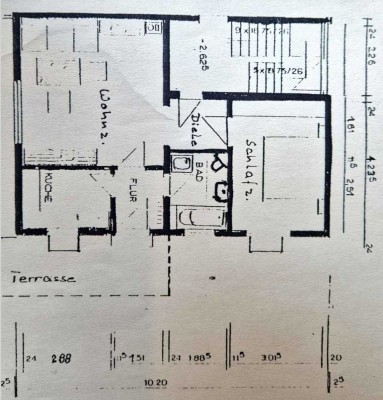 Geschmackvolle 2-Raum-Terrassenwohnung an Einzelperson zu vermieten
