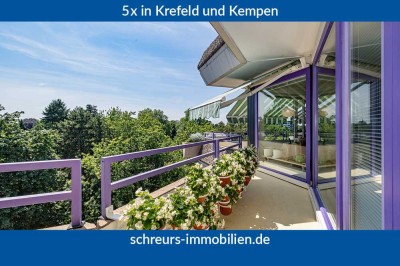 Licht. Freiheit. Weitblick - Ihr Rückzugsort mit grandiosem Ausblick über das KR-Tiergartenviertel!