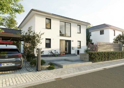 Modernes exklusives Massivhaus in Osloß – Grundstück mit 960 m²
