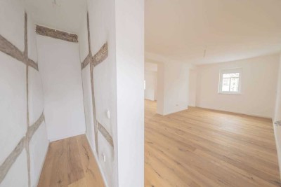 Klasse Chance: Kernsanierte 3 Zimmer ETW (Energie: A) im 1.OG in Herzo