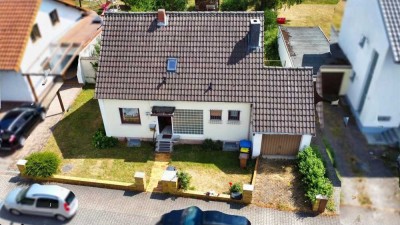 Ruhiges Familiendomizil mit Ausblick