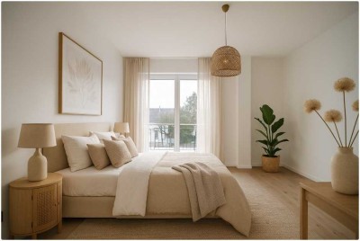XXL-Balkon nach Südwesten: Perfekte 3-Zimmerwohnung
