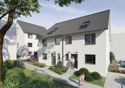 Neubau DHH, KFW40, PV-Anlage in Langensteinbach – für nur 599.500 €!