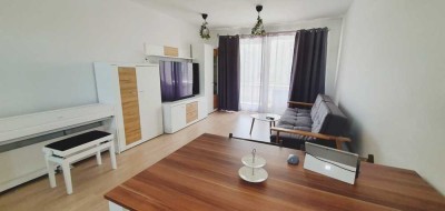 Große möblierte 2-Zimmer-Wohnung, Einbauküche, Stellplatz, 1 Min S-Bahn Freiham, München, Neubau