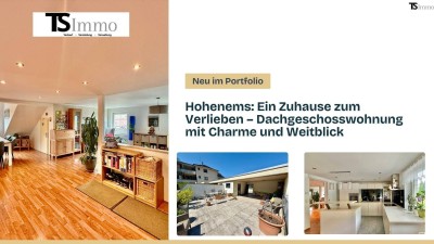 Hohenems: Ein Zuhause zum Verlieben – Dachgeschosswohnung mit Charme und Weitblick
